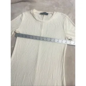 Reformation Banbrook Women’s Small Cream Short Sleeve Mini Dress A Line thumbnail 7