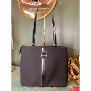 Chic Black Tote‎ Bag Women's Stylish Shoulder Handbag thumbnail 4