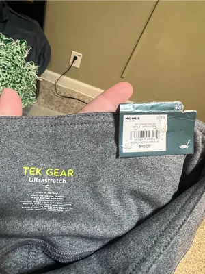 Tek Gear Women’s Size Small Ultrastretch Flare Leg Pants Charcoal Gray High Rise thumbnail 11