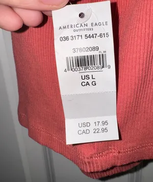 American Eagle Tank Top NEW thumbnail 3