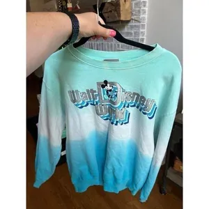 Disney Properties DISNEY Sweatshirt‎ Mickey Mouse Size small Unisex blue thumbnail 2