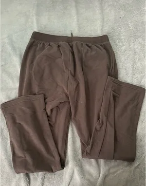Brown straight leg sweatpants Size M thumbnail 3