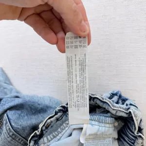 Zara Womens Size 4 Acid Wash Paperbag Waist Mom Jeans Light Blue‎ Denim thumbnail 4