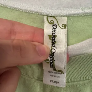 Neon green Christmas grandma style snowman sweatshirt‎ thumbnail 3