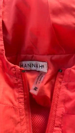 Light weight pink rain jacket thumbnail 2