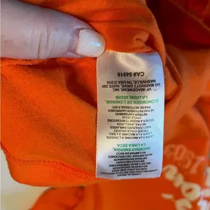 Harley Davidson Barnett El Paso Texas Women SZ Medium Orange‎ Short Sleeve Shirt thumbnail 6