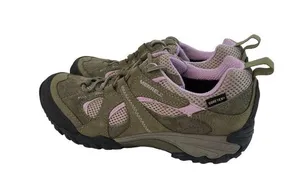 Merrell Chameleon Arc 2 Hiking Shoes Womens 7.5 Olive Orchid Lace Up Gor-Tex thumbnail 6