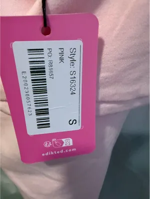 Edikted Pink Sleeveless Crop Top with Back Bow Detail Size Small thumbnail 3