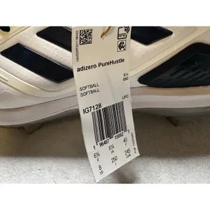 Adidas Adizero PureHustle Softball Cleats White Navy Women’s 8 NWT thumbnail 2