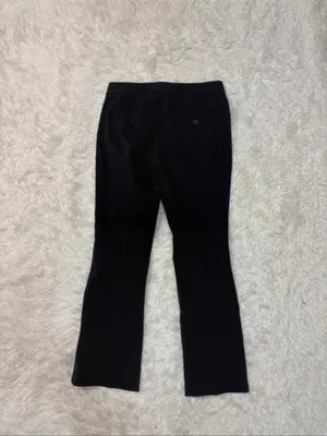 Theory navy cropped flare pants size 0 thumbnail 2