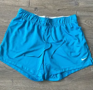 Nike Turquoise Dri-FIT Athletic Shorts thumbnail 1