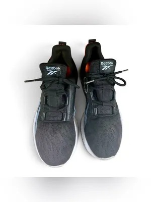 Reebok Women’s Training Sneakers Black Blue Orange Size 9 thumbnail 2