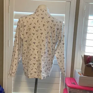 Floral Long Sleeve Top - Cream thumbnail 4
