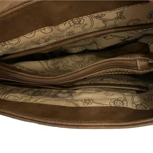 Montana West Studded Tooled Faux Leather Top Handle & Shoulder Strap Cowgirl Bag thumbnail 7