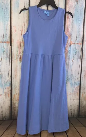Draper James RSVP Blue Sleeveless Dress Size M thumbnail 1