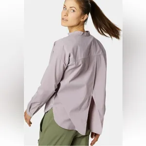 Mountain Hardwear Canyon Pro Pull Over Top Long Sleeve Shirt Womens M MSRP $90 thumbnail 2