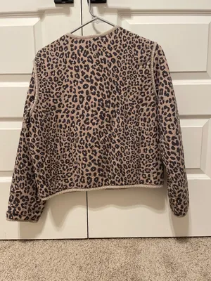 Abercrombie Kids Cheetah Print Jacket (kids 14-16 but fits like a Women's S) thumbnail 2