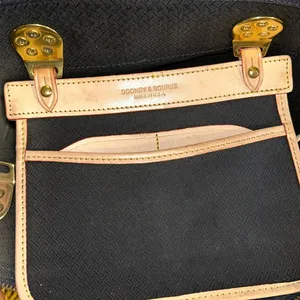 Dooney & Bourke Vintage Leather Satchel Handbag thumbnail 15