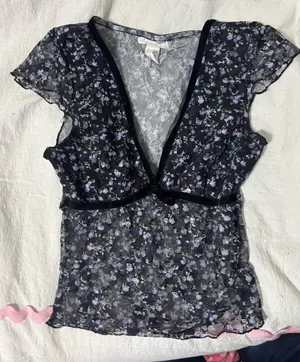 going out top Purple Size XS thumbnail 1