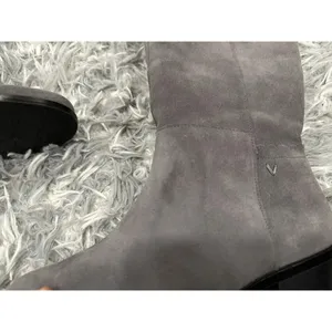 Vionic Tinsley Gray Suede Leather Knee High Boots Sz. 5 thumbnail 2