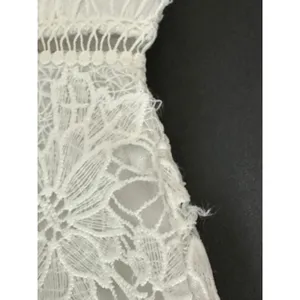 By The Way Revolve White Floral Lace Sleeveless Romper XS Bridal Bachelorette‎ thumbnail 10