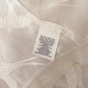 Anthropologie LILKA Shorebird Embroidered Bird Swim Cover-Up Jacket Medium Large thumbnail 12
