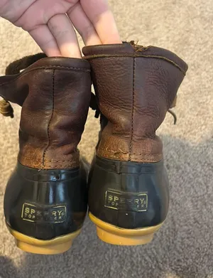 Sperry Brown Duck Boots thumbnail 6
