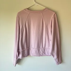 FP Movement Free People Where The Wind Blows Purple Pink Pullover Sweatshirt thumbnail 9