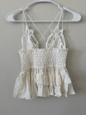Free People lace adjustable tank top thumbnail 3