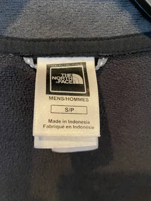The North Face Men’s Full Zip Mens Fleece Jacket Black Size S thumbnail 4