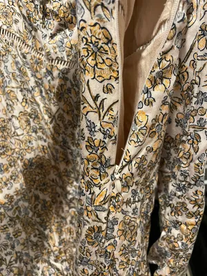 Ivory Floral Mini Dress thumbnail 5