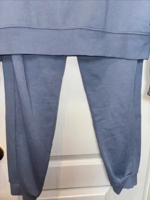 Keith Haring Slate Blue Crew Neck Sweatshirt With Matching Jogger Pants Size Sm thumbnail 7