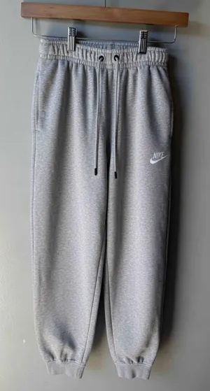 Nike Gray Fleece Jogger Sweatpants XS Athletic Lounge Pants thumbnail 1