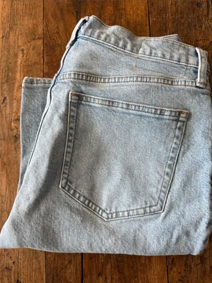 J. Crew Light Wash Faded '96 Straight Leg Jeans Size 28 thumbnail 2