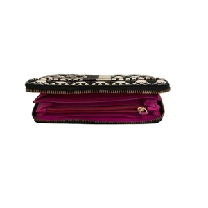 Kate Spade New York Penn Place Neda Black White Leather Wallet thumbnail 4