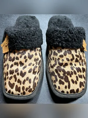 Ariat Women's Size 6 Jackie Exotic Cheetah Slippers thumbnail 3