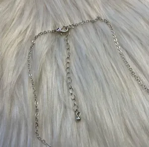 Unicorn silver tone necklace thumbnail 5