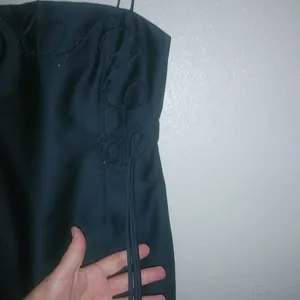 Tessuti 42 XS 6 Midnite Blue Formal Maxi Dress thumbnail 10