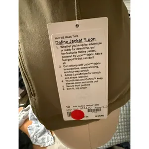 Lululemon Define Jacket *Luon Bronze Green- Fall color thumbnail 7