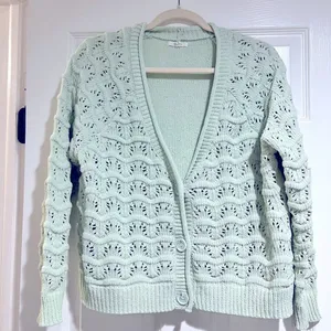 Maurice’s mint green sweater thumbnail 1
