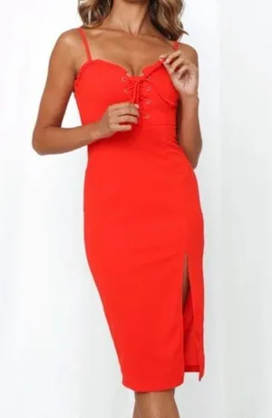 Hello Molly Dress Red thumbnail 2