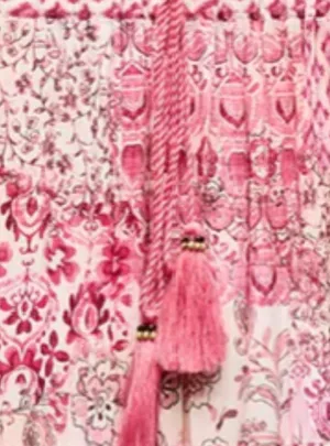 Boho soft pink maxi skirt  thumbnail 2