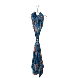 Nancy Yang Tiered‎ Floral-Print Dress Size Small thumbnail 5