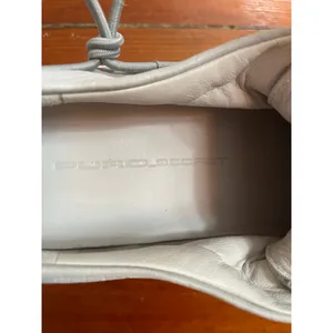 Puro Secret Platform Sneakers EU 36 Gray Leather Made Germany Avant Garde thumbnail 9