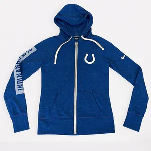 Nike NFL Indianapolis Colts Dri-FIT Full Zip Hoodie Blue Women’s XS Athletic EUC thumbnail 11