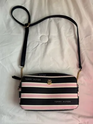 Tommy Hilfiger Pink Crossbody Purse thumbnail 1