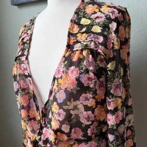 Free People Maybel Floral Blouse Size Medium thumbnail 4