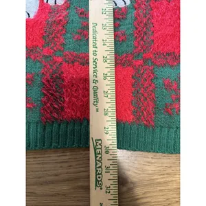 Holiday Time Women Size 4X Boston Terrier Ugly Christmas‎ Sweater Holiday Party thumbnail 5