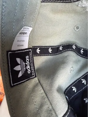 Adidas Classic Light Green Cotton Baseball Cap thumbnail 7