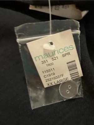 Maurices Black Wrap Skirt thumbnail 4